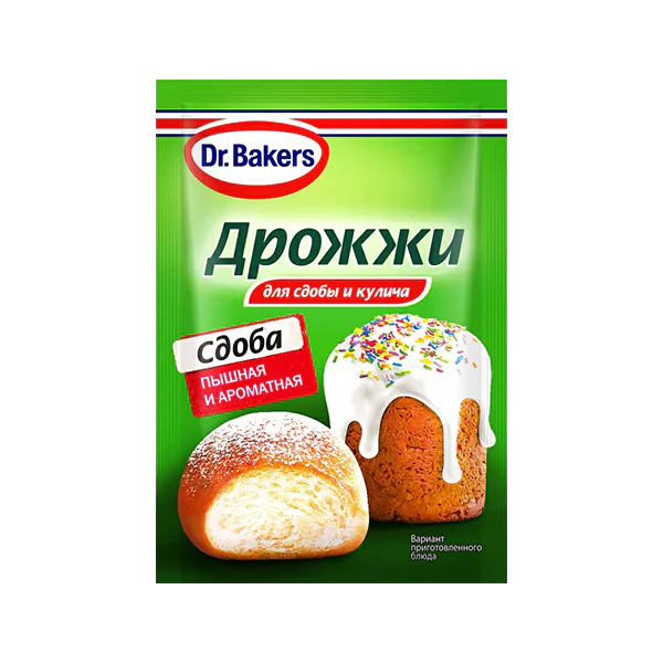 Дрожжи для сдоба и кулича